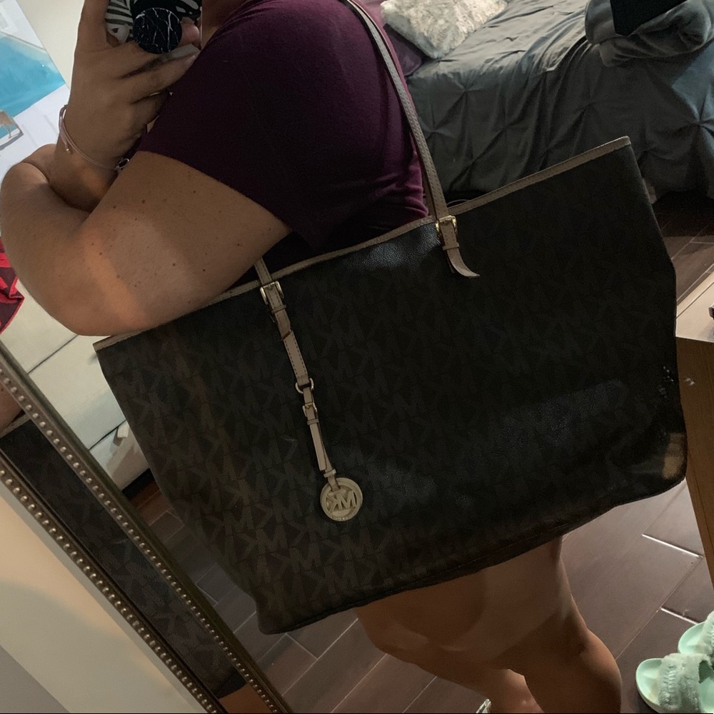 Michel Kors Canvas Tote